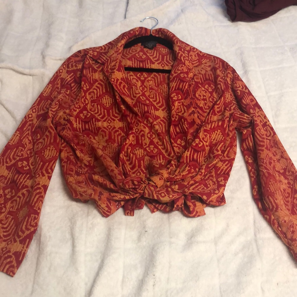 Funky button down shirt